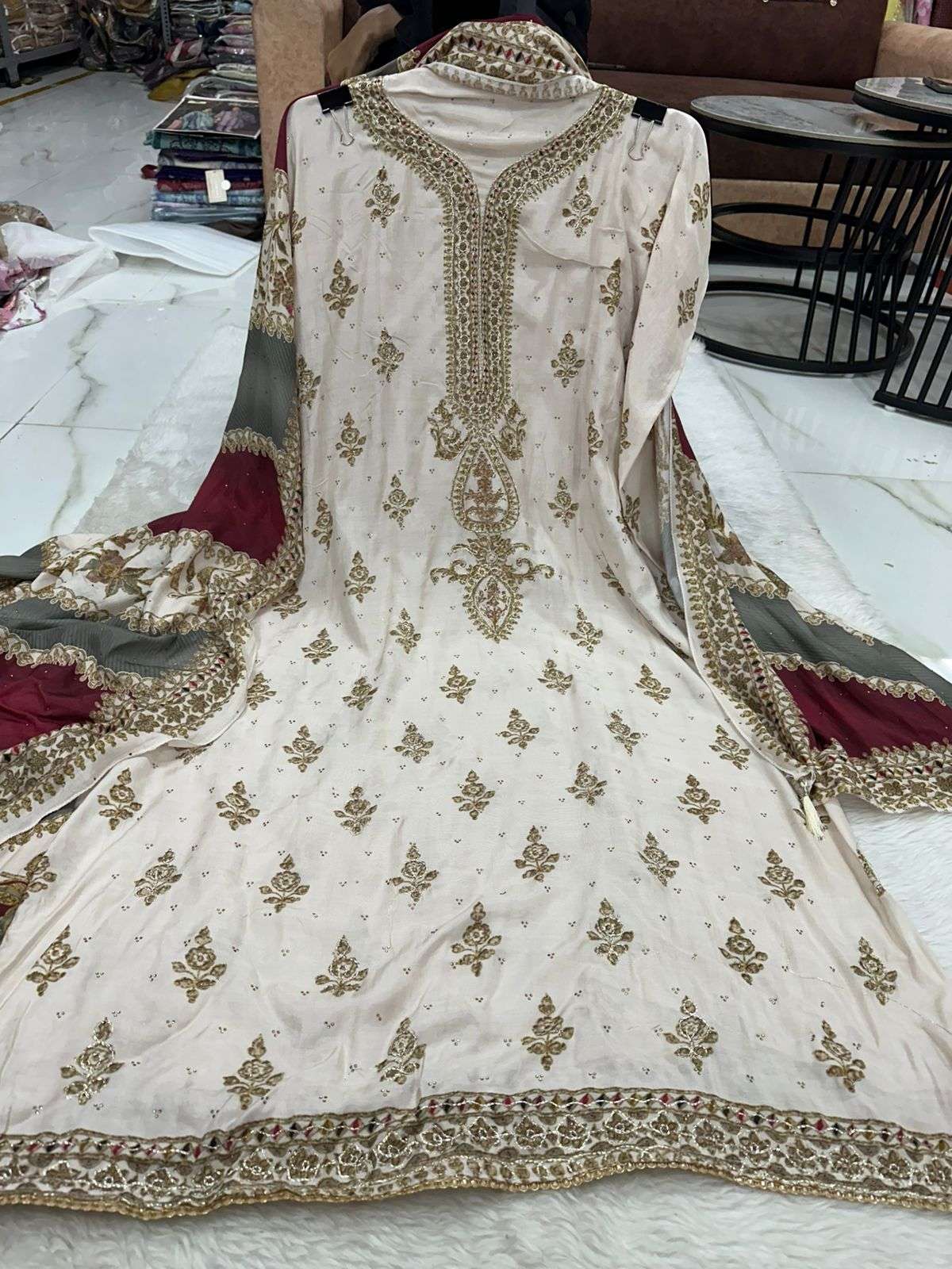 Falah Premium Maslin Collection Code - 26081 By Falah Designer Suits